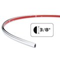 Cowles Products PROTEKTOTRIM FENDER TRIM, 3/8IN HALF ROUND, 20FT KIT, CHROME 37-630